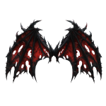 crimson dragon wings