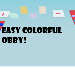 Easy Colorful Obby!
