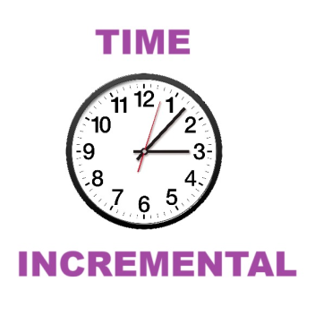 Time Incremental [Time saves]