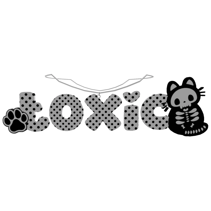 ︵♡ my little skeleton kitty toxic
