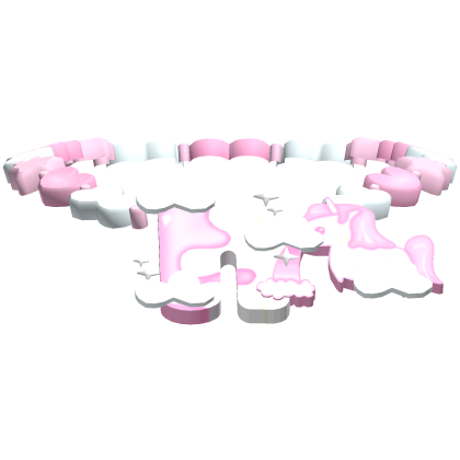 ♡ ꒰ kawaii h initial necklace w unicorn charm ꒱  Roblox item