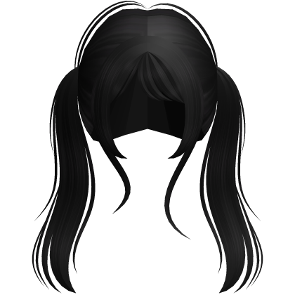 Long Cutecore Dolly Pigtails (Black)