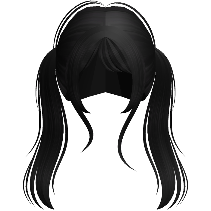 Long Cutecore Dolly Pigtails (Black)