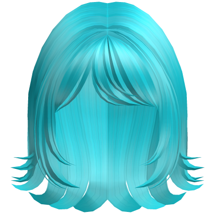 Soft Flipped Short Bob (Ocean Blue)