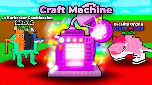 [🔨🌈  CRAFTING + ADMIN ABUSE] Swipe The Brainrots