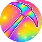 Rainbow Pickaxe