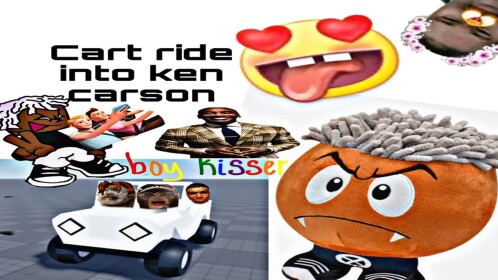 Cart ride into ken carson