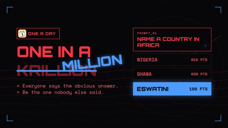 One in a Million