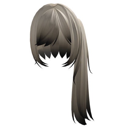 Moe Ponytail -  Ombre blonde and black Roblox item