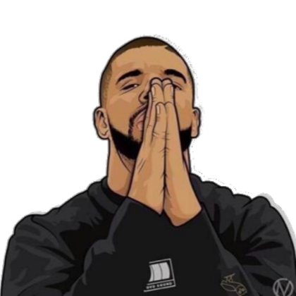 Drake (Transparent) Roblox decal