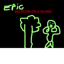 Vacation on a island