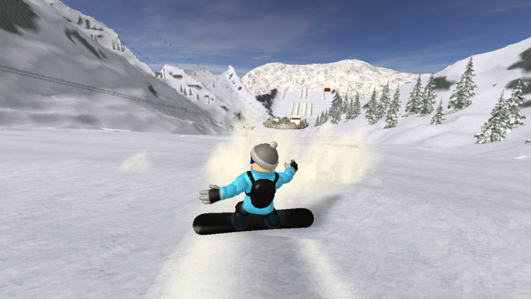 [NEW] 100 Player Sled Ride 🎿 screenshot 2