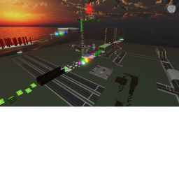 CARS + NEON OBBY!