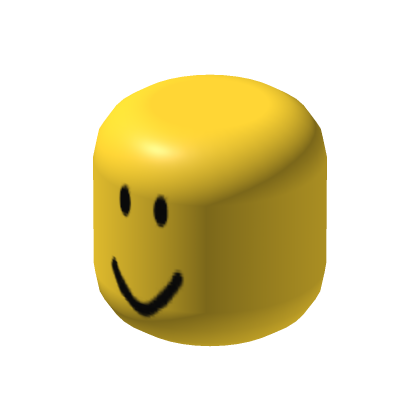 ❄ Noob Head  Retro Noob NPC Noob For Obby
