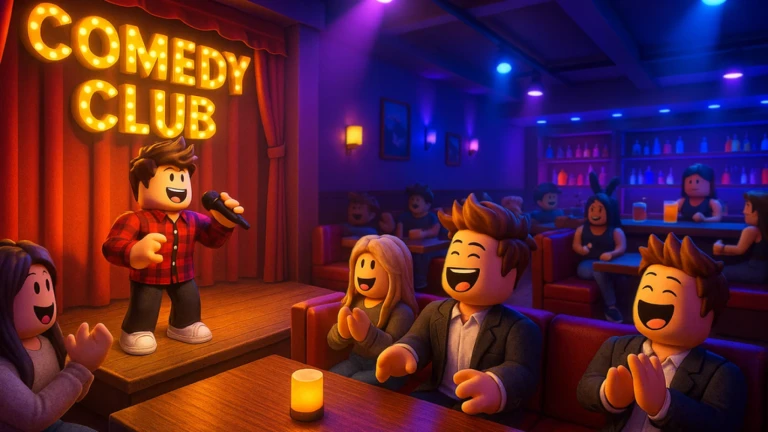 More About Comedy Club
, Image source: Roblox.com