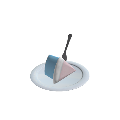 blueberry cake slice