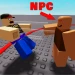 Play against an NPC (Last to leave circle wins) icon