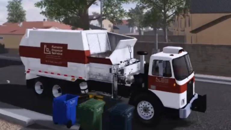 ゴミ収集車シミュレーション：| Ramona Disposal Services