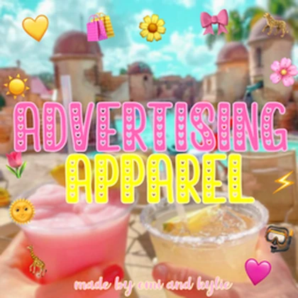 _- Advertising Apparel -_ Roblox group icon