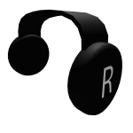 Black Clockwork Headphones
