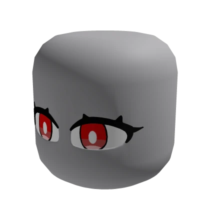 Red Chibi Anime Eyes - Dynamic Head