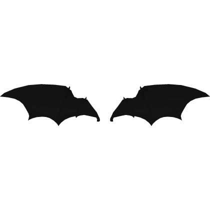 Black Vampire Bat Wings Roblox item