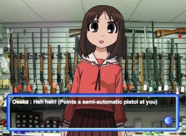 azumanga daioh awesome roleplay and cart ride !!1 