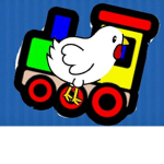 The Chicken Riding Trains.
