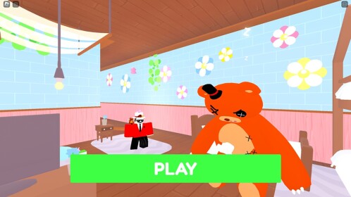Teamwork Bear Escape! (2 Player Obby)