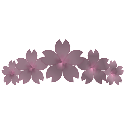 ♡ - cutest pink flower crown ! Roblox item