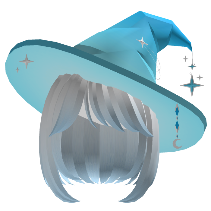 Little Witch Hair Blue