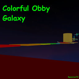 Colorful Obby Galaxy
