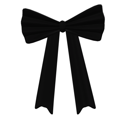 Small Black Bow Roblox item