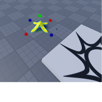 BananaPeel On Baseplate