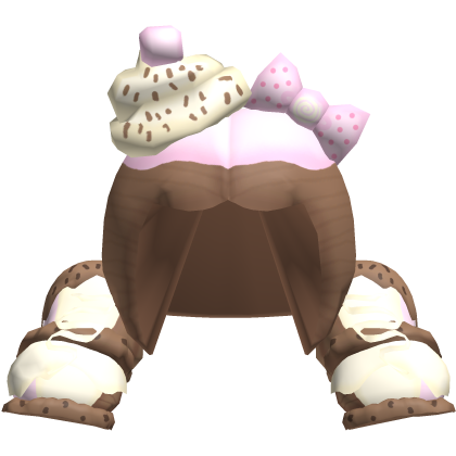 chocco yummy dessert neapolitan icecream hair  Roblox item