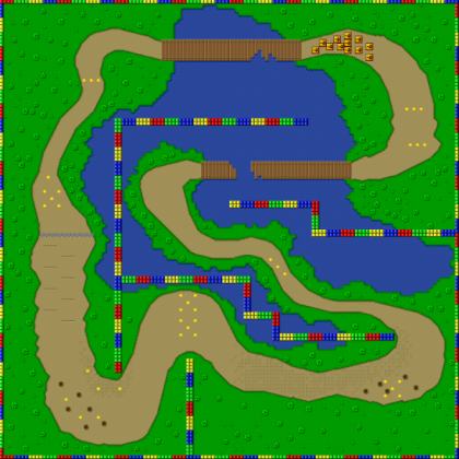 Super Mario Kart - Donut Plains 3 Roblox decal