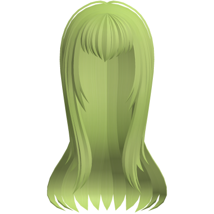 ʚ♡ moe 2000's code geass long hair acid green Roblox item