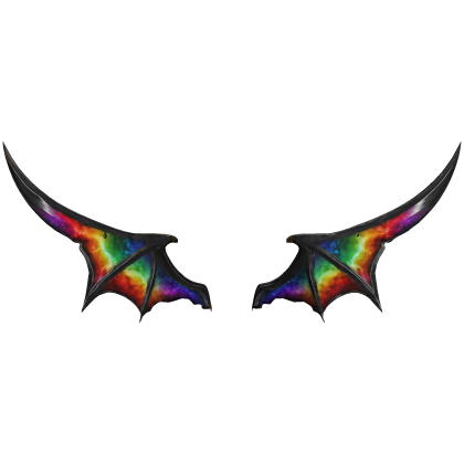 Rainbow Dragon Wings thumbnail