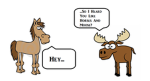 moose and horse lovers ^_^