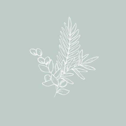 pastel green floral outline  Roblox decal