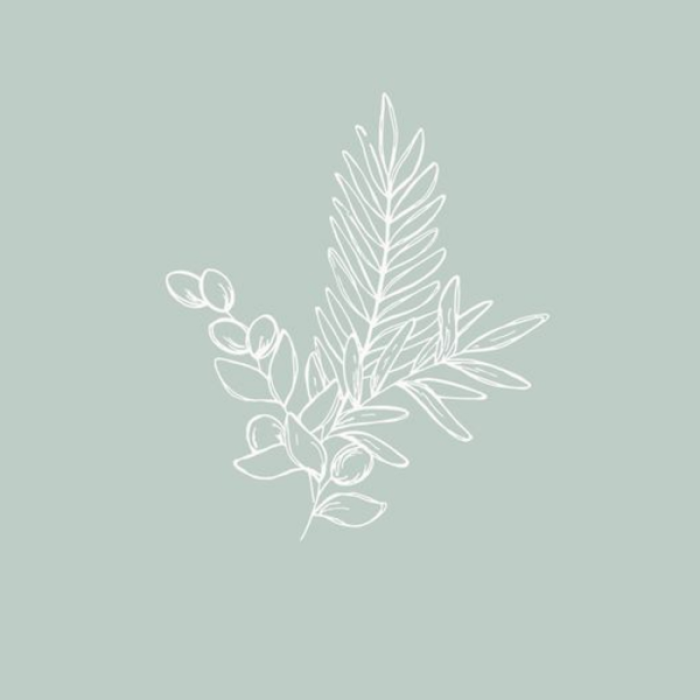 pastel green floral outline  Roblox decal