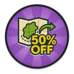 Land 50% Off