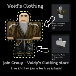 Void's Clothing (New map) 🎉👕