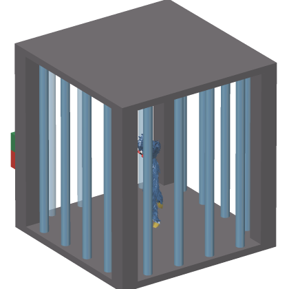 🎸 Huggy Wuggy in Jail Inmate Cell Jail Prison P