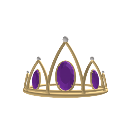 Amethyst Gothic Gold Tiara