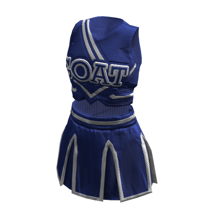Cheerleader Uniform | Blue thumbnail