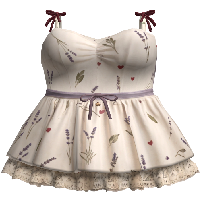 Cherry Ribbon Mini Dress