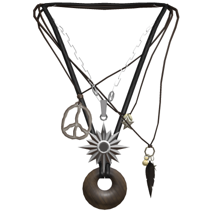 Layered Boho Necklace v1 thumbnail