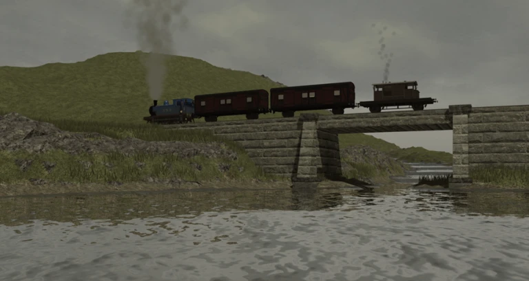 NWR: Sodor, 1955 [Continuación] - Roblox