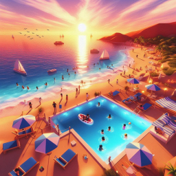 Aesthetic Beach.